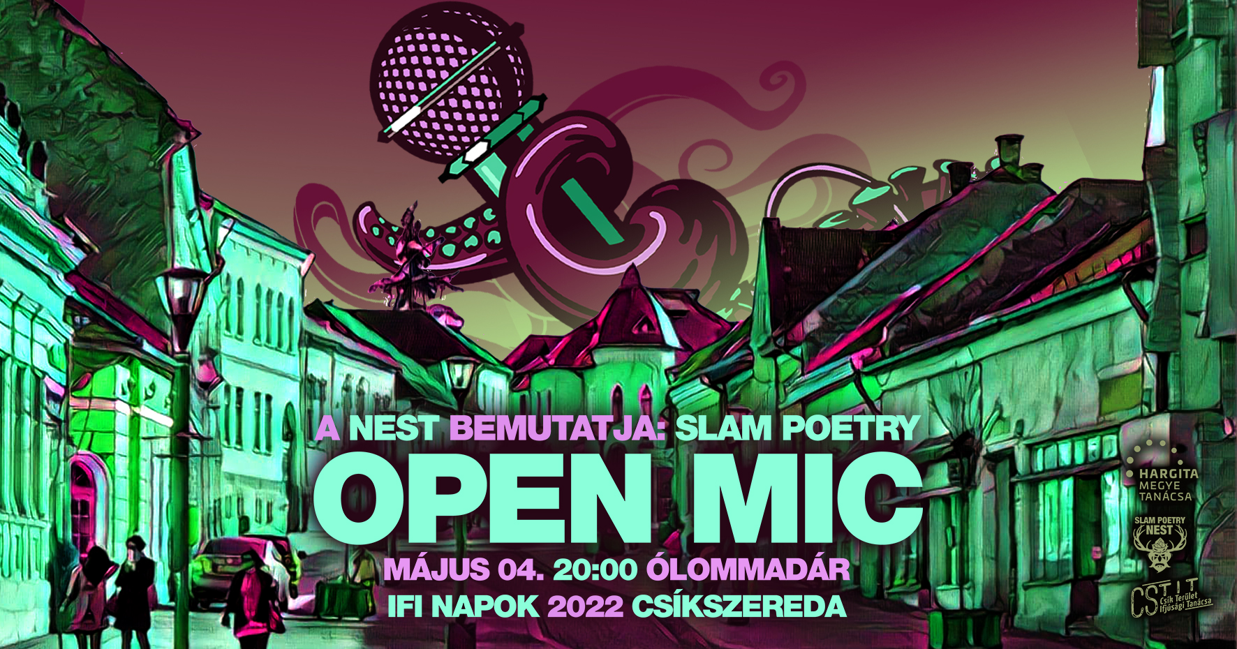 Slam Poetry - OPEN MIC @ Ólommadár