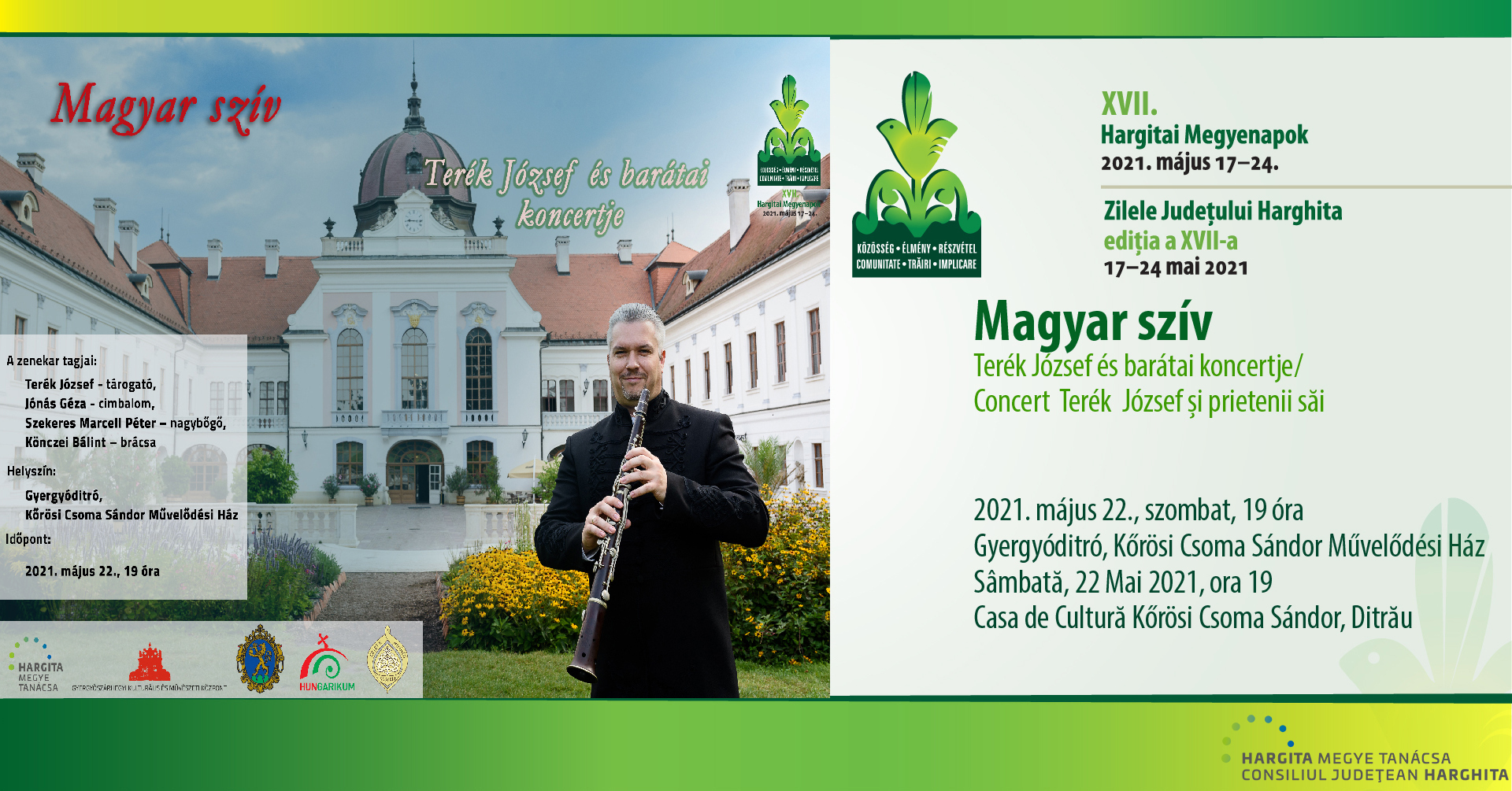  Magyar szív- Concert  Terék  József și prietenii  