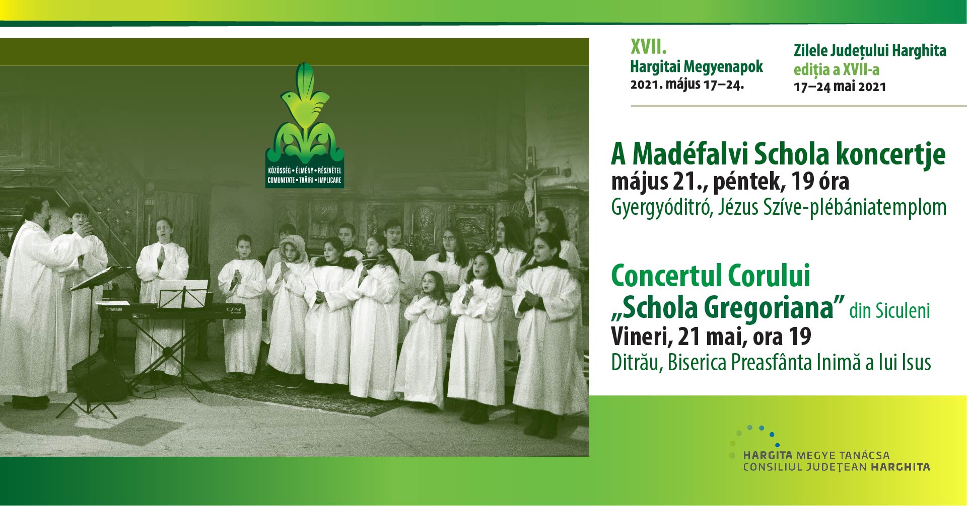 Concertul Corului Schola Gregoriana din Siculeni