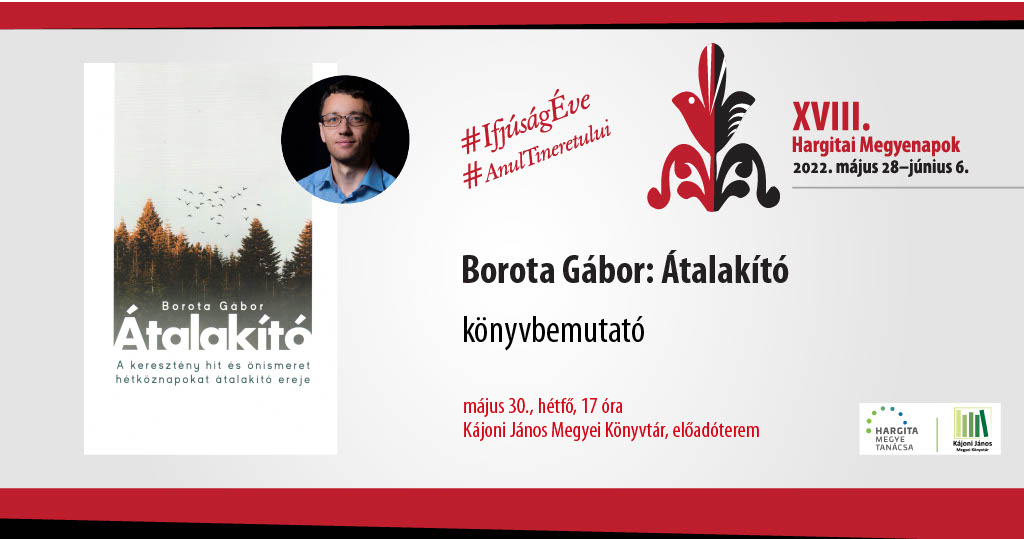 Borota Gábor: Átalakító - lansare de carte