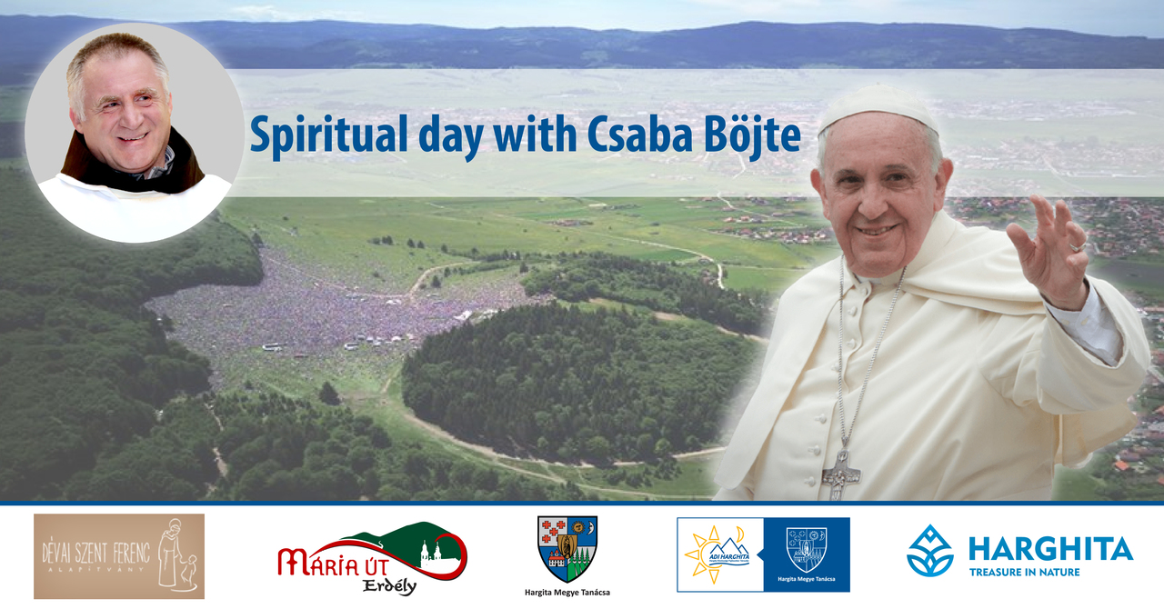 Spiritual day with Csaba Böjte