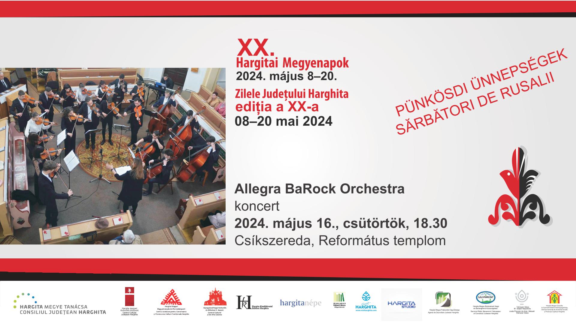 Allegra BaRock Orchestra concert