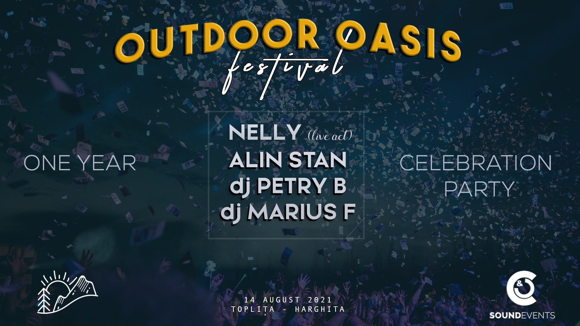 Outdoor Oasis Festival Celebration Party