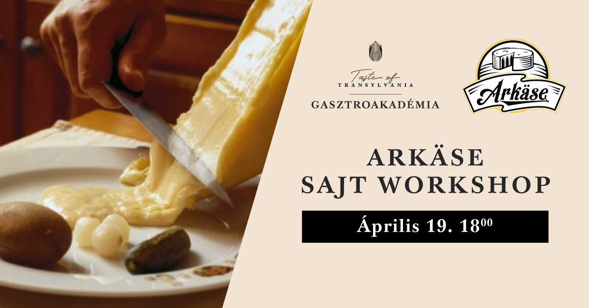 Atelier de brânzeturi Arkase la Academia de Gastronomie